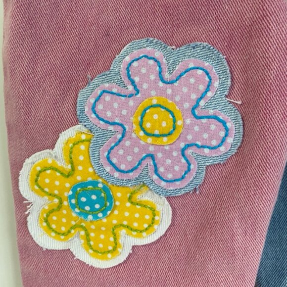 🌸 Hand-Embroidered Toddler Jeans (Size 12–18 Months) 🌸 NWT - Picture 8 of 16
